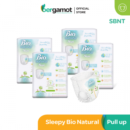 SBNT Sleepy BIO Natural Baby Training Pants Diaper (Pull Up) - Midi28 | Maxi24 | Junior 20 | XL16 SBNT Sleepy BIO Natural Baby Training Pants Diaper (Pull Up) - Midi28 | Maxi24 | Junior 20 | XL16