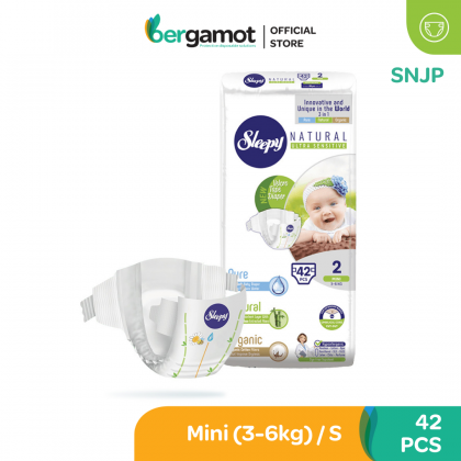 SNJP Sleepy Natural Baby Tape Diaper - New Born/Mini/Midi/Maxi/Junior/XL+