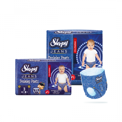 SJT Sleepy Jeans Training Pants Diaper - Midi | Maxi | Junior | XL+