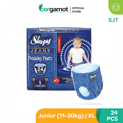 SJT Sleepy Jeans Training Pants Diaper - Midi | Maxi | Junior | XL+