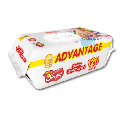 NSWW Sleepy Advantage Wet Wipes (120's)